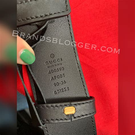 gucci belt code